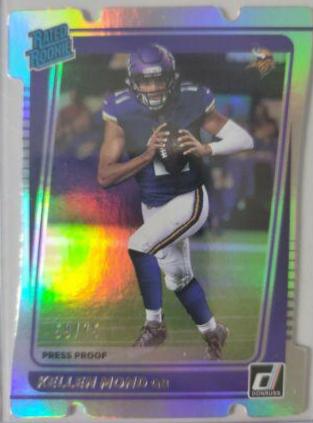Kellen Mond [Press Proof Silver Die Cut] #256