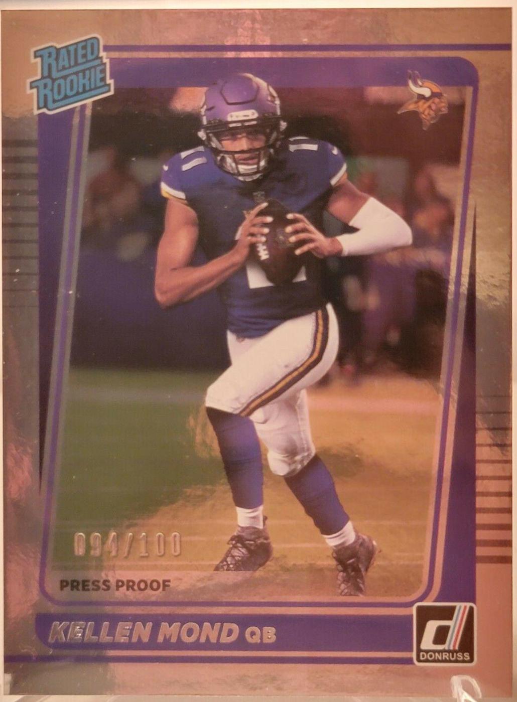 Kellen Mond [Press Proof Silver] #256