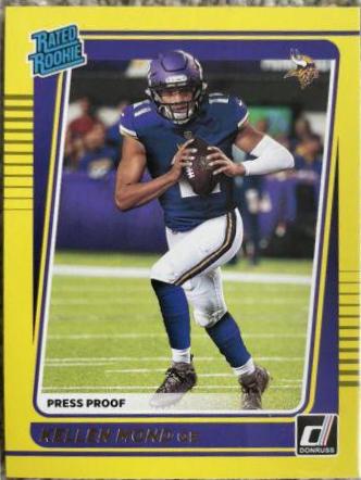 Kellen Mond [Press Proof Yellow] #256
