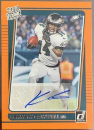 Kenneth Gainwell [Autograph Orange] #267