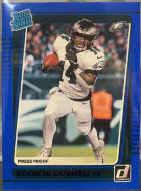 Kenneth Gainwell [Press Proof Blue] #267