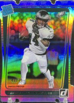 Kenneth Gainwell [Press Proof Silver Die Cut] #267