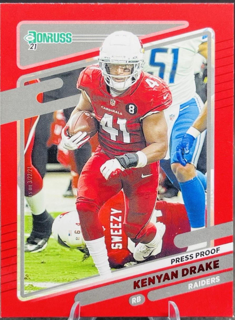 Kenyan Drake [Press Proof Red] #249