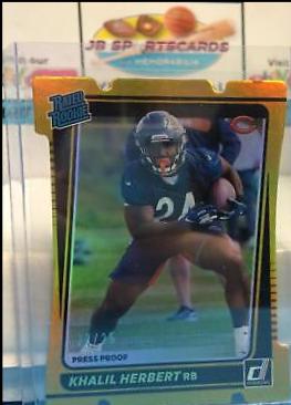 Khalil Herbert [Press Proof Gold Die Cut] #318