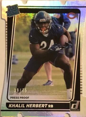 Khalil Herbert [Press Proof Silver Die Cut] #318