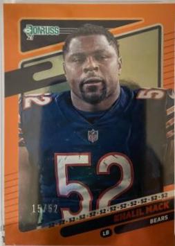 Khalil Mack [No Helmet Jersey Number] #203