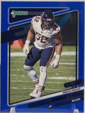 Khalil Mack [Press Proof Blue] #203