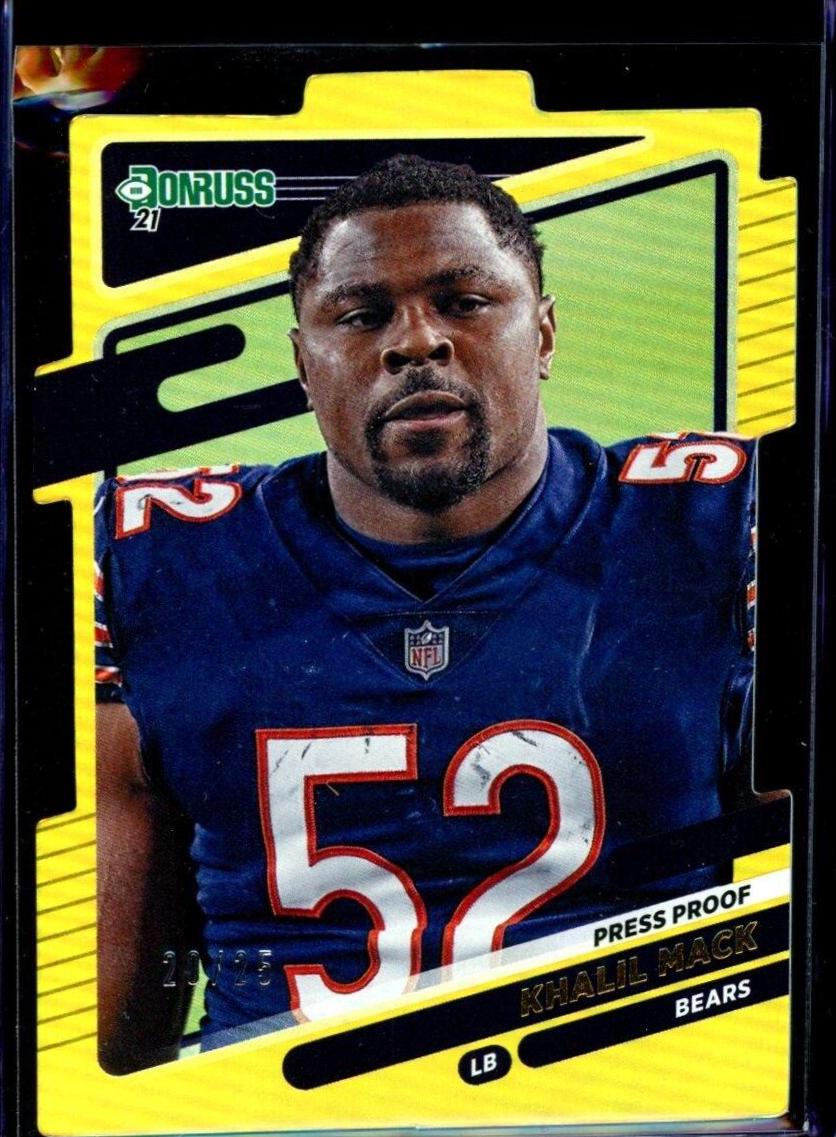 Khalil Mack [Press Proof Gold Die Cut] #203