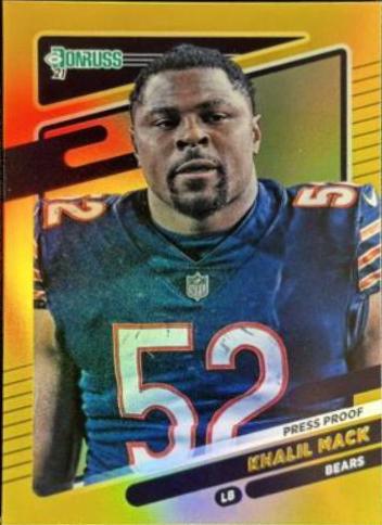 Khalil Mack [Press Proof Gold] #203
