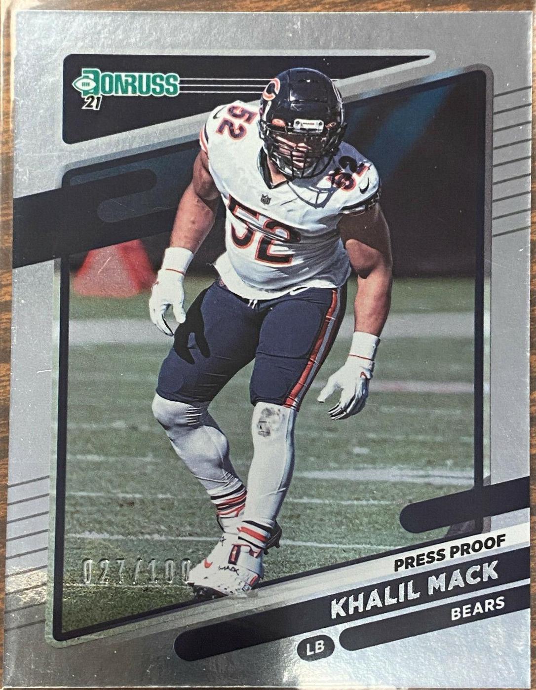 Khalil Mack [Press Proof Silver] #203