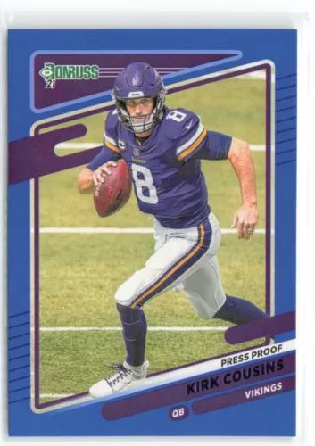 Kirk Cousins [Press Proof Blue] #124