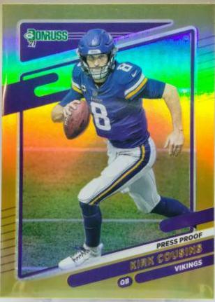 Kirk Cousins [Press Proof Gold] #124