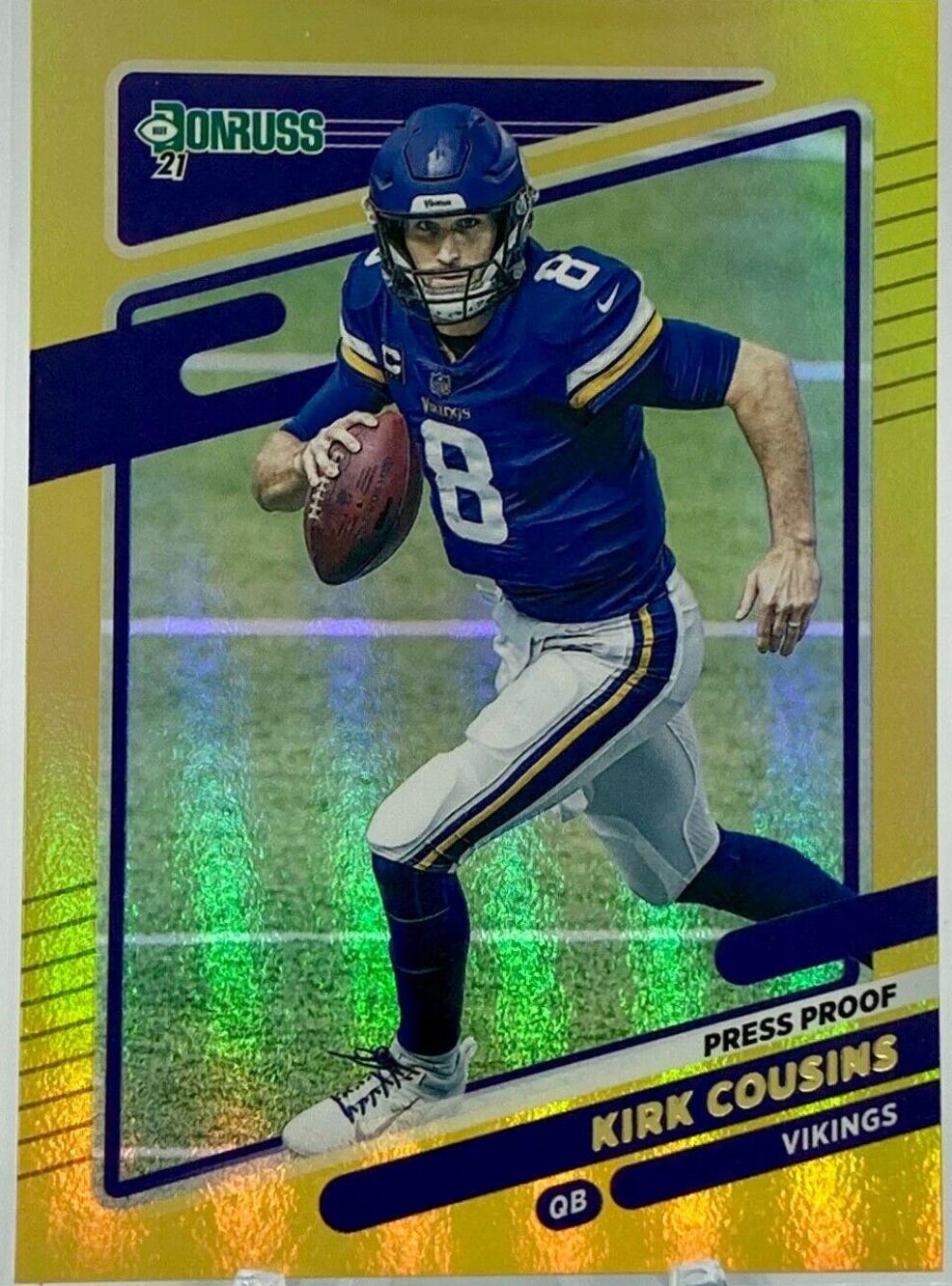 Kirk Cousins [Press Proof Premium] #124