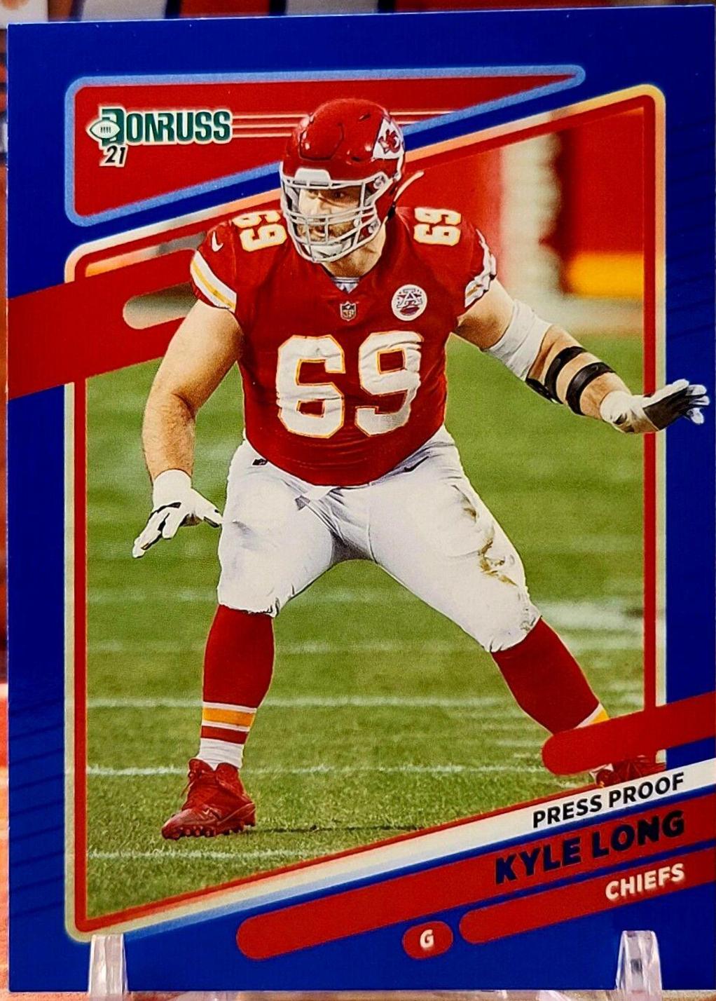 Kyle Long [Press Proof Blue] #123