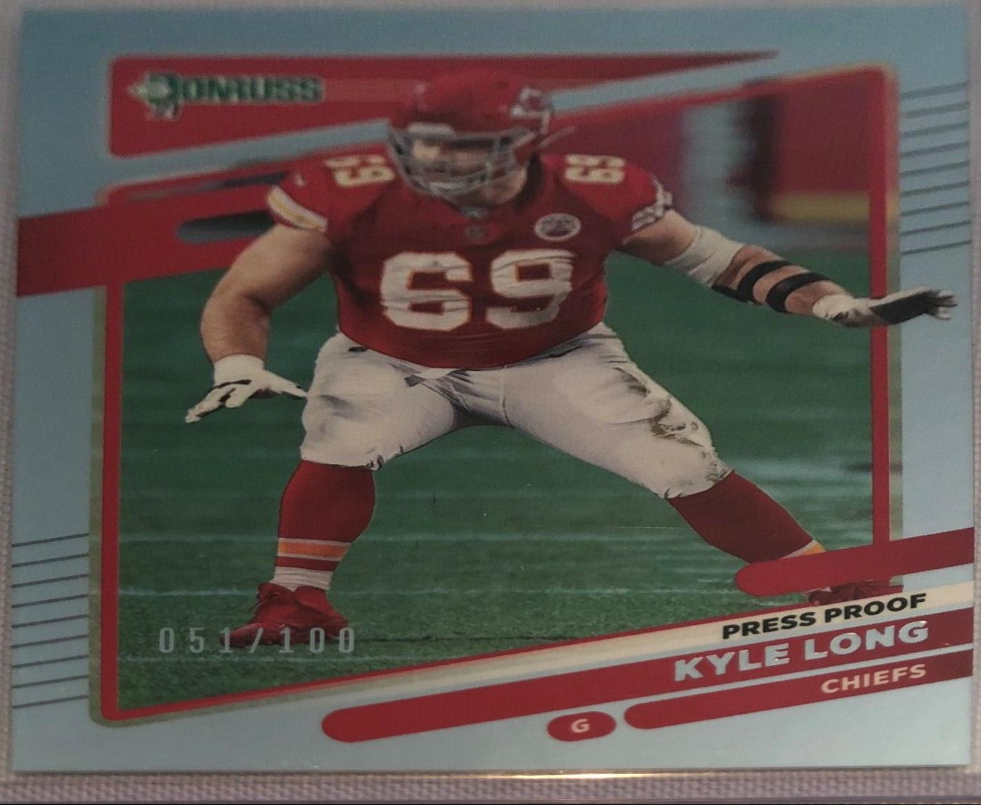 Kyle Long [Press Proof Silver] #123