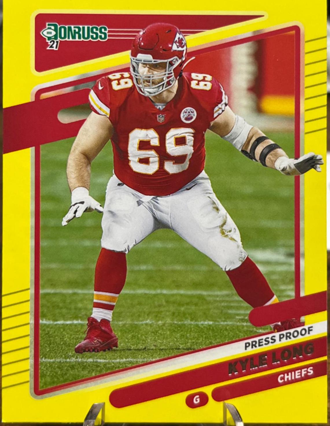 Kyle Long [Press Proof Yellow] #123