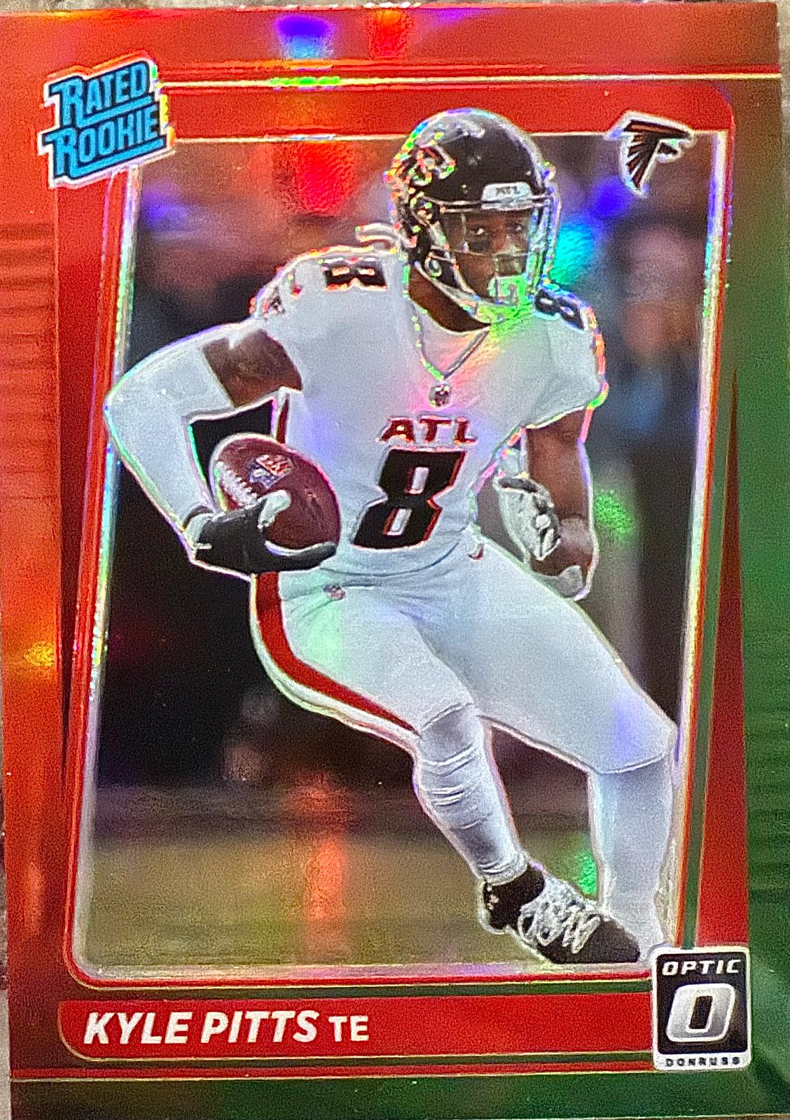 Kyle Pitts [Optic Preview Red Green] #P-260