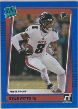 Kyle Pitts [Press Proof Blue] #260