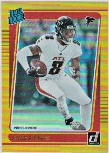 Kyle Pitts [Press Proof Gold] #260