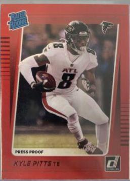 Kyle Pitts [Press Proof Red] #260