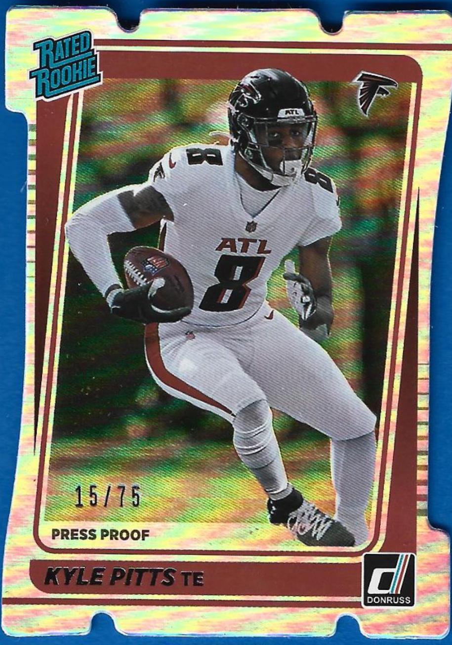 Kyle Pitts [Press Proof Silver Die Cut] #260