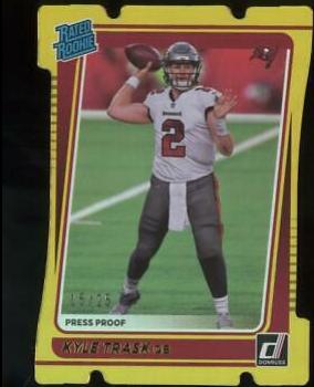 Kyle Trask [Press Proof Gold Die Cut] #257