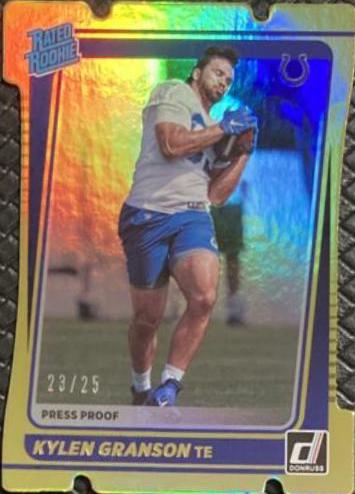 Kylen Granson [Press Proof Gold Die Cut] #321