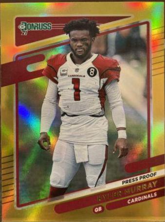 Kyler Murray [No Helmet Press Proof Gold] #245