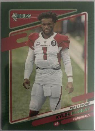 Kyler Murray [No Helmet Press Proof Green] #245