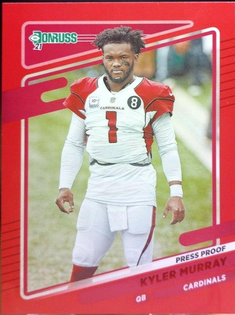 Kyler Murray [No Helmet Press Proof Red] #245