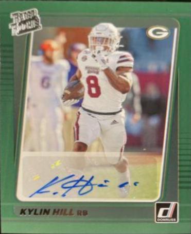 Kylin Hill [Autograph Green] #295