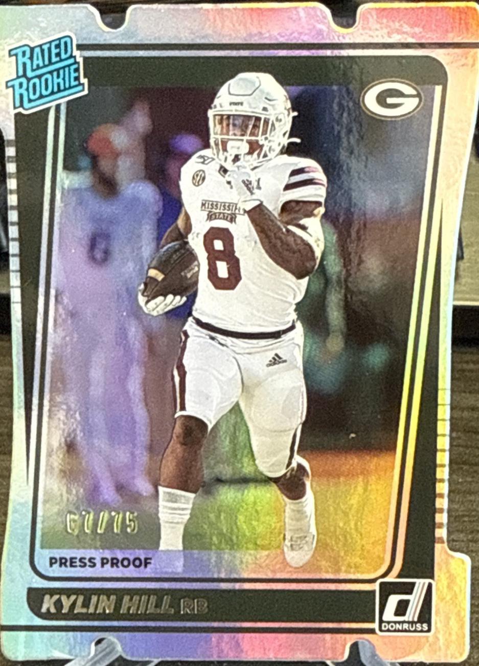 Kylin Hill [Press Proof Silver Die Cut] #295