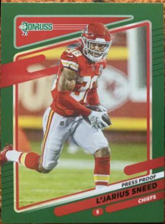 L'Jarius Sneed [Press Proof Green] #122