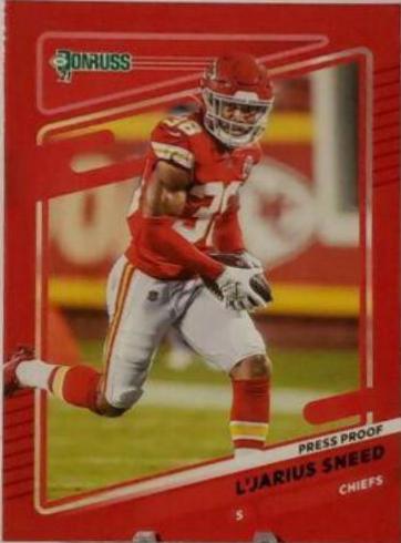 L'Jarius Sneed [Press Proof Red] #122
