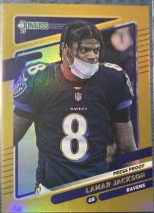 Lamar Jackson [No Helmet Press Proof Premium] #239