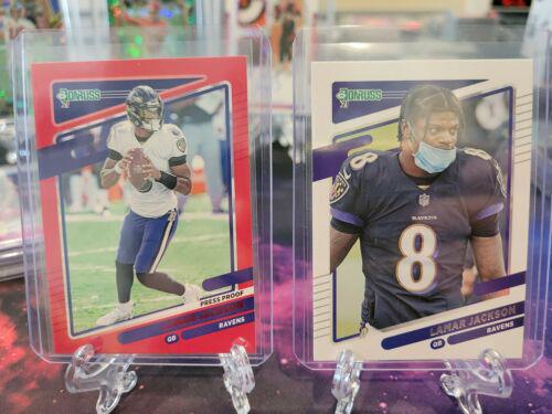 Lamar Jackson [No Helmet Press Proof Red] #239