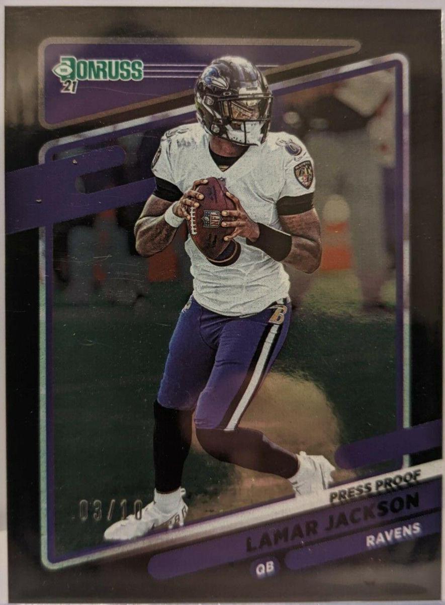 Lamar Jackson [Press Proof Black] #239