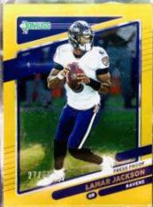 Lamar Jackson [Press Proof Gold] #239