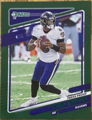 Lamar Jackson [Press Proof Green] #239