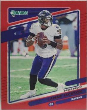 Lamar Jackson [Press Proof Red] #239