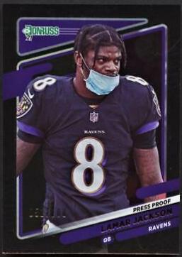 Lamar Jackson [Press Proof Silver] #239