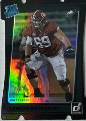 Landon Dickerson [Press Proof Black] #305