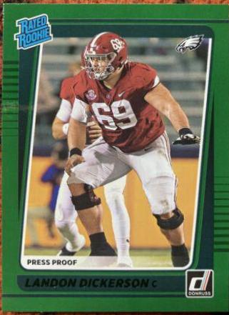 Landon Dickerson [Press Proof Green] #305