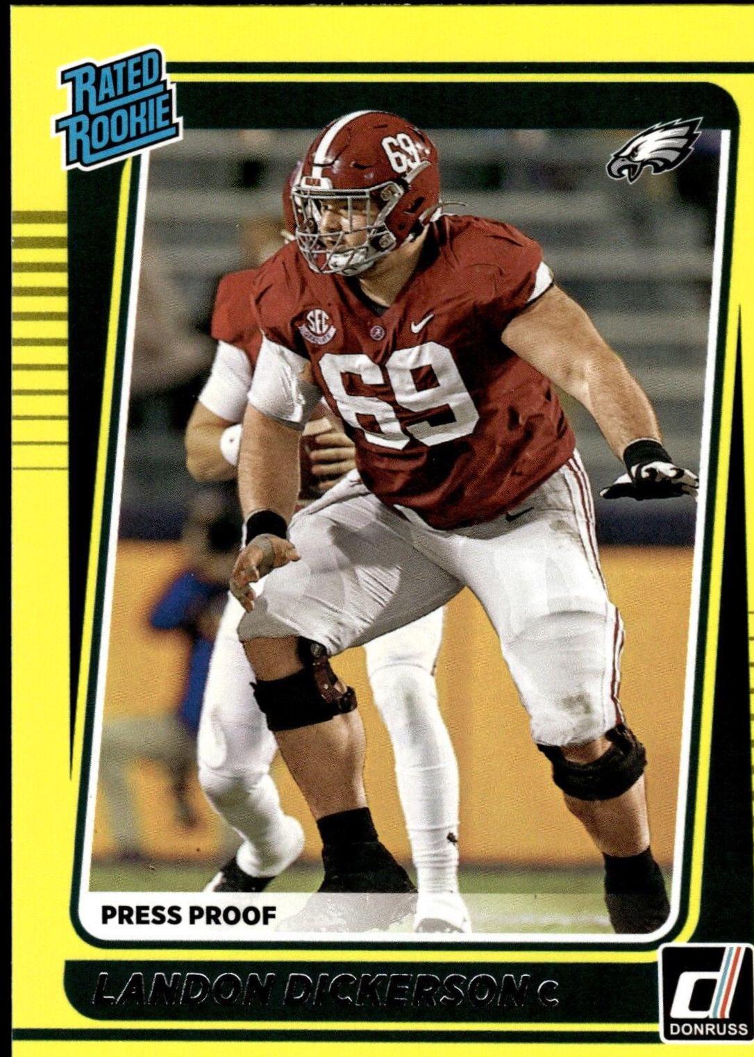 Landon Dickerson [Press Proof Yellow] #305