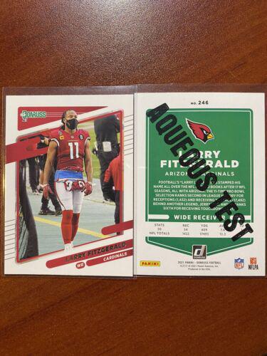Larry Fitzgerald [No Helmet Aqueous Test] #246
