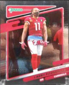 Larry Fitzgerald [No Helmet Press Proof Silver] #246