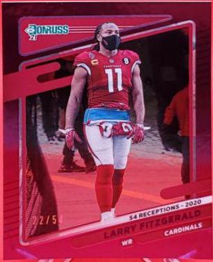 Larry Fitzgerald [No Helmet Season Stat Line] #246