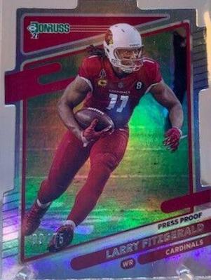 Larry Fitzgerald [Press Proof Silver Die Cut] #246