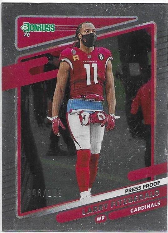 Larry Fitzgerald [Press Proof Silver] #246