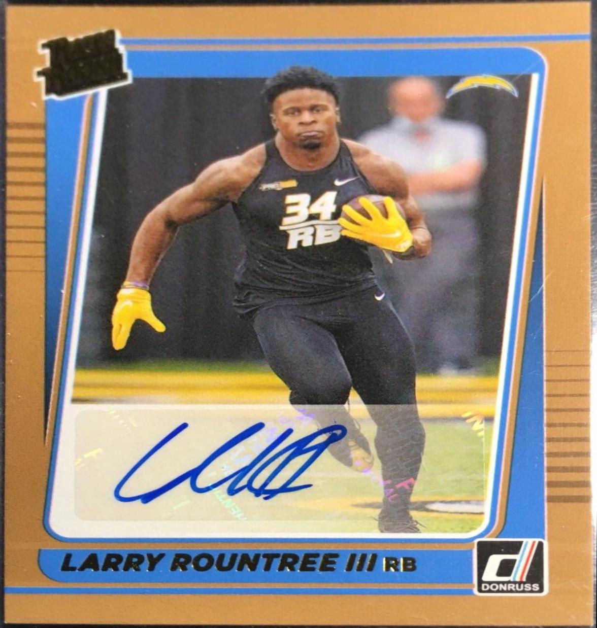 Larry Rountree III [Portrait Autograph] #296